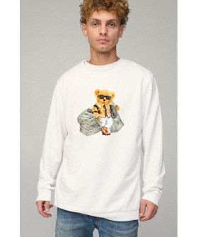 Світшот чоловічий OVERSIZE /no flis/