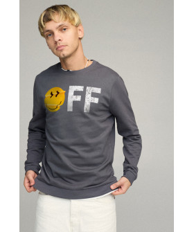 Світшот чоловічий BASIC /no flis/