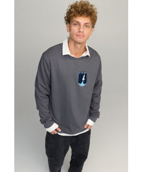 Світшот чоловічий OVERSIZE /no flis/