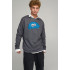 Світшот чоловічий OVERSIZE /no flis/