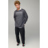 Світшот чоловічий OVERSIZE /no flis/