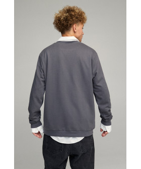Світшот чоловічий OVERSIZE /no flis/