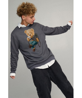 Світшот чоловічий OVERSIZE /no flis/