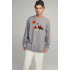 Світшот чоловічий OVERSIZE /no flis/