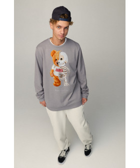 Світшот чоловічий OVERSIZE /no flis/