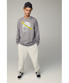 Світшот чоловічий OVERSIZE /no flis/