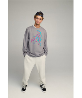 Світшот чоловічий OVERSIZE /no flis/