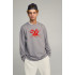 Світшот чоловічий OVERSIZE /no flis/