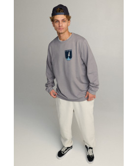 Світшот чоловічий OVERSIZE /no flis/