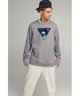 Світшот чоловічий OVERSIZE /no flis/