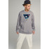 Світшот чоловічий OVERSIZE /no flis/