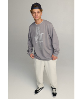 Світшот чоловічий OVERSIZE /no flis/