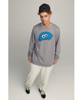 Світшот чоловічий OVERSIZE /no flis/