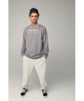 Світшот чоловічий OVERSIZE /no flis/