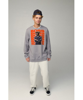Світшот чоловічий OVERSIZE /no flis/