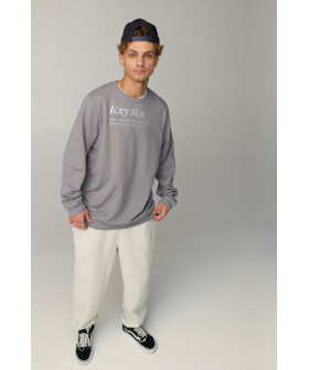Світшот чоловічий OVERSIZE /no flis/