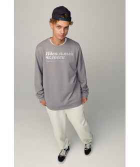 Світшот чоловічий OVERSIZE /no flis/