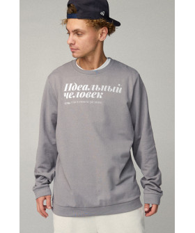 Світшот чоловічий OVERSIZE /no flis/
