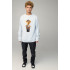 Світшот чоловічий OVERSIZE /no flis/