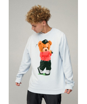 Світшот чоловічий OVERSIZE /no flis/