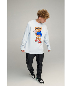 Світшот чоловічий OVERSIZE /no flis/