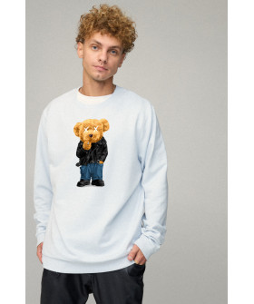 Світшот чоловічий OVERSIZE /no flis/