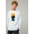 Світшот чоловічий OVERSIZE /no flis/