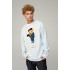Світшот чоловічий OVERSIZE /no flis/
