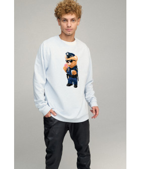 Світшот чоловічий OVERSIZE /no flis/