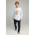 Світшот чоловічий OVERSIZE /no flis/