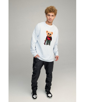 Світшот чоловічий OVERSIZE /no flis/