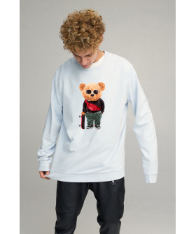 Світшот чоловічий OVERSIZE /no flis/
