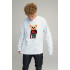 Світшот чоловічий OVERSIZE /no flis/