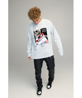 Світшот чоловічий OVERSIZE /no flis/