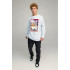 Світшот чоловічий OVERSIZE /no flis/