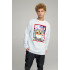 Світшот чоловічий OVERSIZE /no flis/