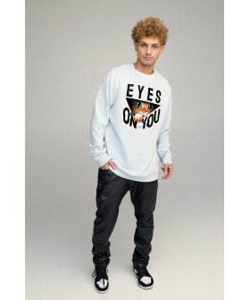 Світшот чоловічий OVERSIZE /no flis/
