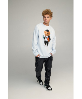 Світшот чоловічий OVERSIZE /no flis/