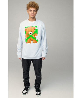 Світшот чоловічий OVERSIZE /no flis/