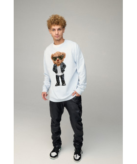 Світшот чоловічий OVERSIZE /no flis/
