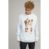 Світшот чоловічий OVERSIZE /no flis/