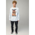 Світшот чоловічий OVERSIZE /no flis/