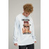 Світшот чоловічий OVERSIZE /no flis/