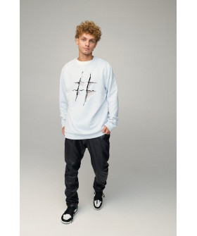 Світшот чоловічий OVERSIZE /no flis/