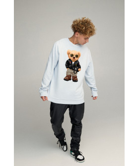 Світшот чоловічий OVERSIZE /no flis/