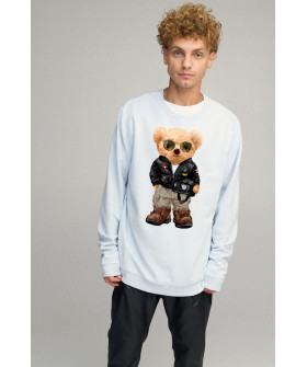 Світшот чоловічий OVERSIZE /no flis/