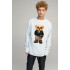 Світшот чоловічий OVERSIZE /no flis/