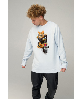 Світшот чоловічий OVERSIZE /no flis/