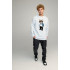 Світшот чоловічий OVERSIZE /no flis/