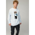Світшот чоловічий OVERSIZE /no flis/